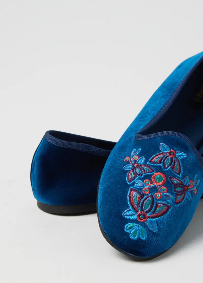 PIOMBO Scarpe friulane Donna Blu 4307093 miniatura 3