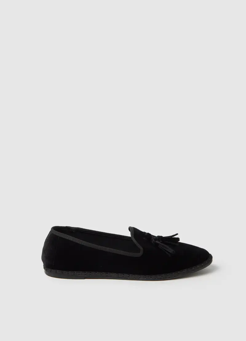 PIOMBO, Scarpe Nere In Tessuto Impermeabile Con Nappine, Donna, Nero, Taglia: 36