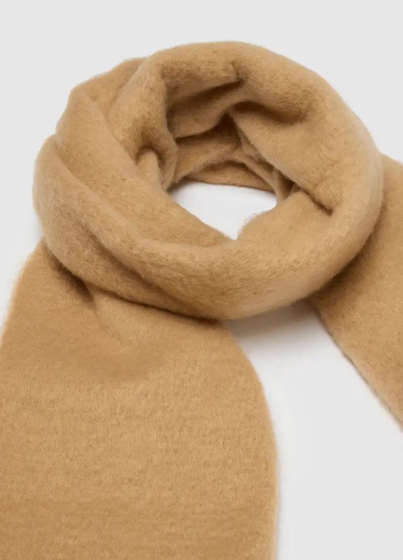 , Sciarpa Beige, Donna, Beige miniatura 3