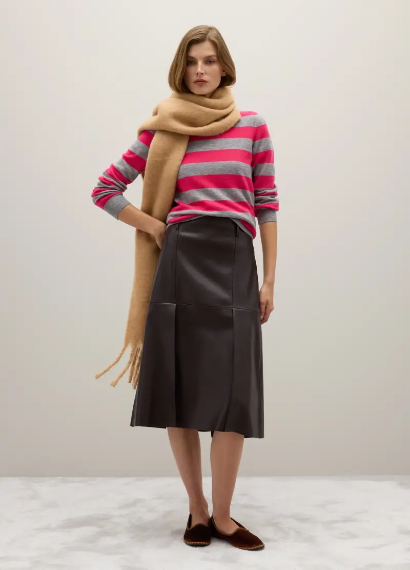 Sciarpa Beige, Donna, Beige