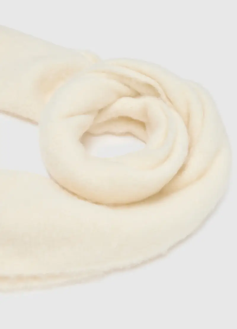 Sciarpa Bianca, Donna, Bianco miniatura 3