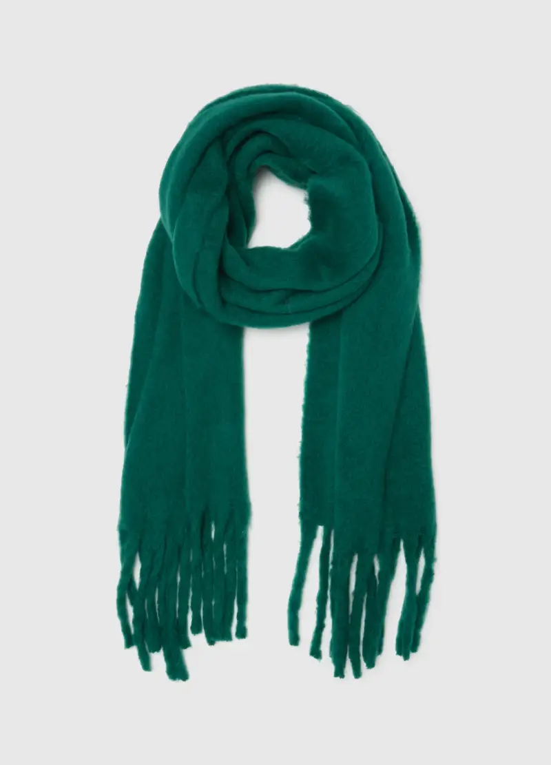 Sciarpa Verde Piombo, Donna, Verde