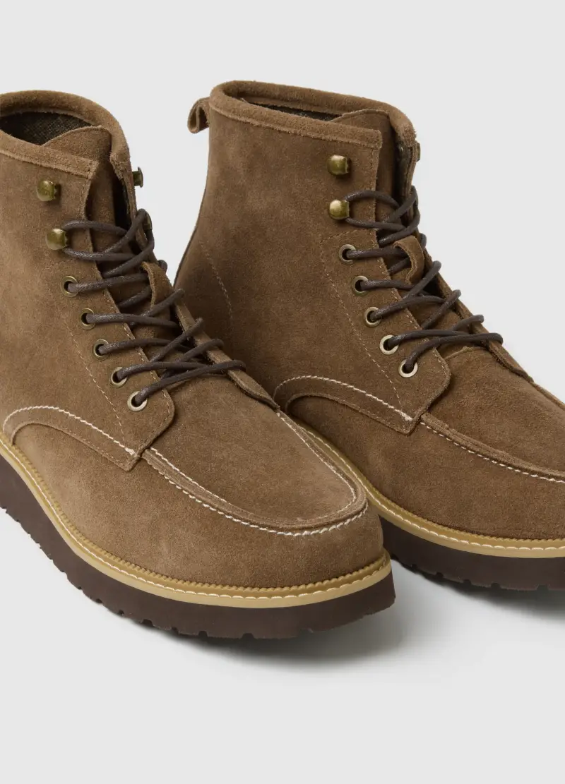 Stivaletti Marroni, Uomo, Marrone miniatura 2