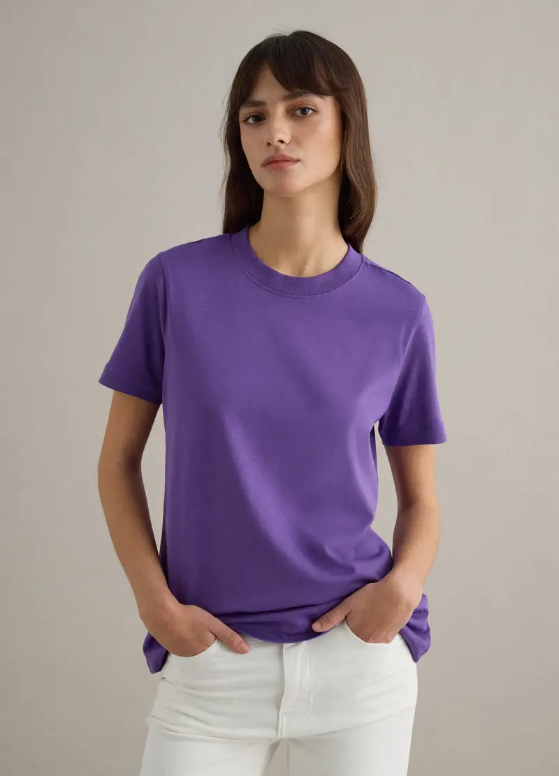PIOMBO T-shirt Donna Viola 4329251 miniatura 3