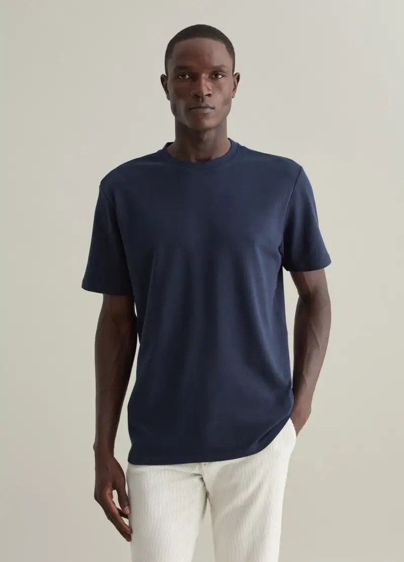 PIOMBO T-shirt Uomo Blu 2735892 miniatura 2