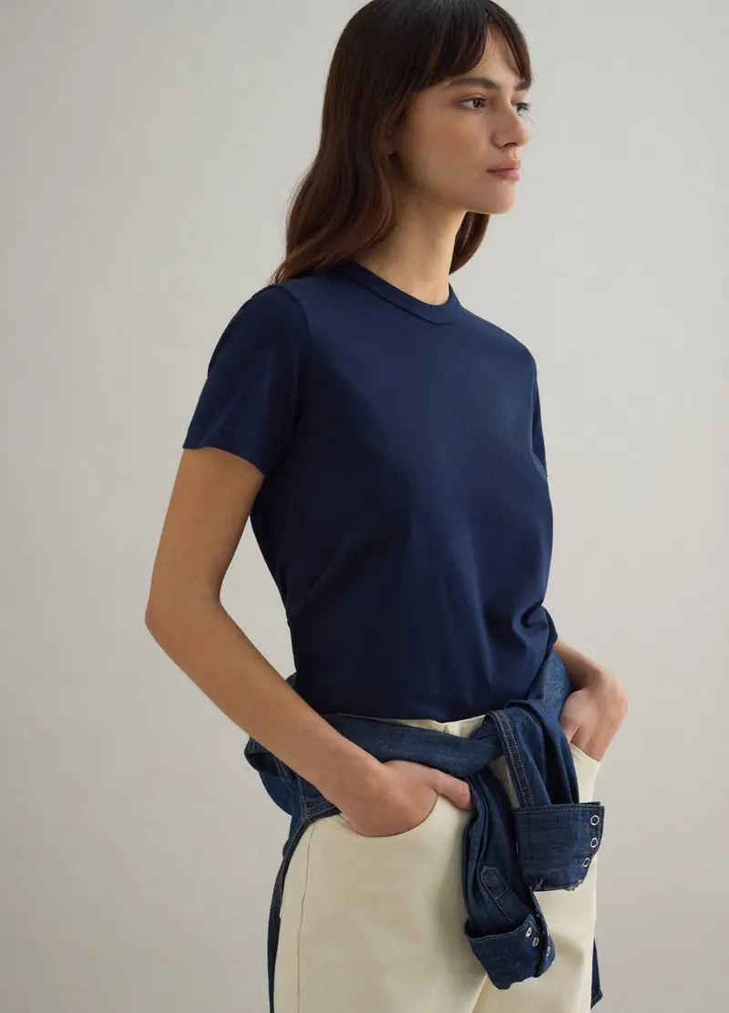 PIOMBO T-shirt Donna Blu 4329992