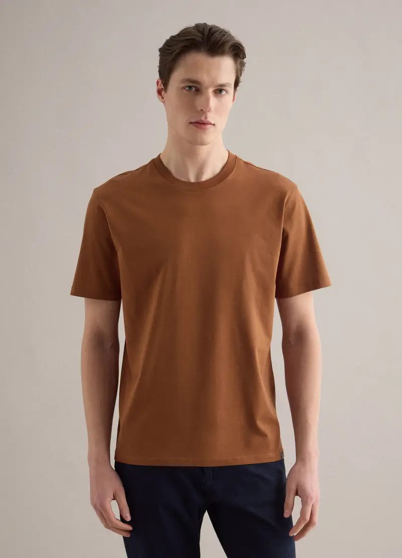 PIOMBO T-shirt Uomo Marrone 4312438 miniatura 2