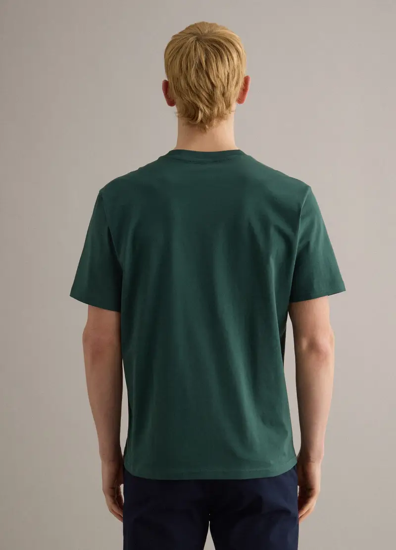 PIOMBO T-shirt Uomo Verde 4312440 miniatura 3