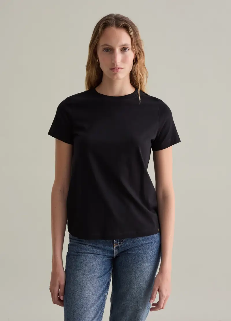 PIOMBO T-shirt Donna Nero 2735658 miniatura 2