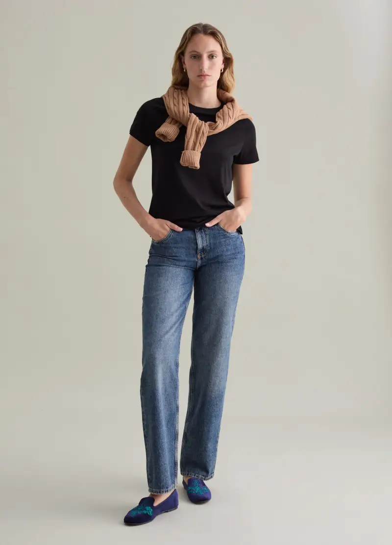 PIOMBO T-shirt Donna Nero 2735658