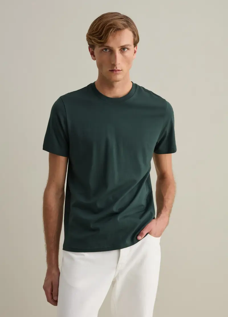 PIOMBO T-shirt Uomo Verde 2735442 miniatura 2