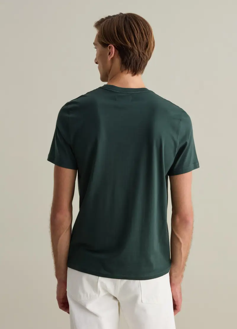 PIOMBO T-shirt Uomo Verde 2735442 miniatura 3