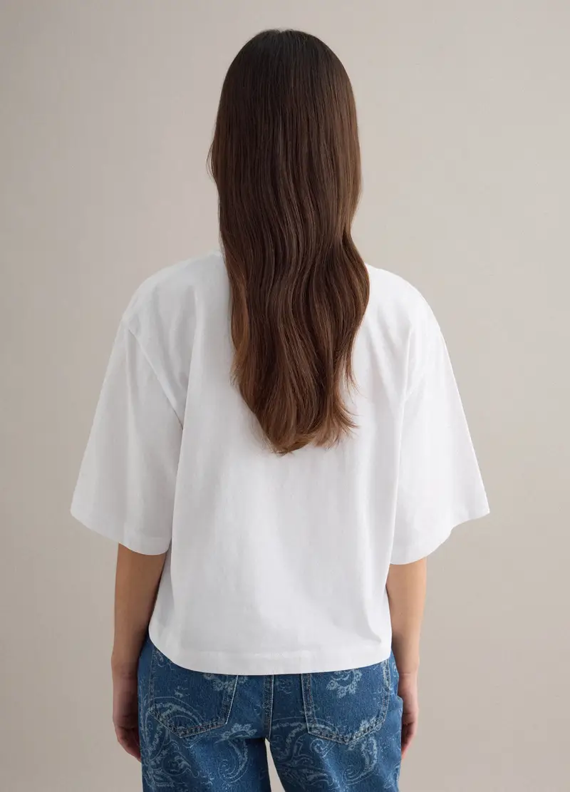 PIOMBO T-shirt Donna Bianco 4330500 miniatura 3