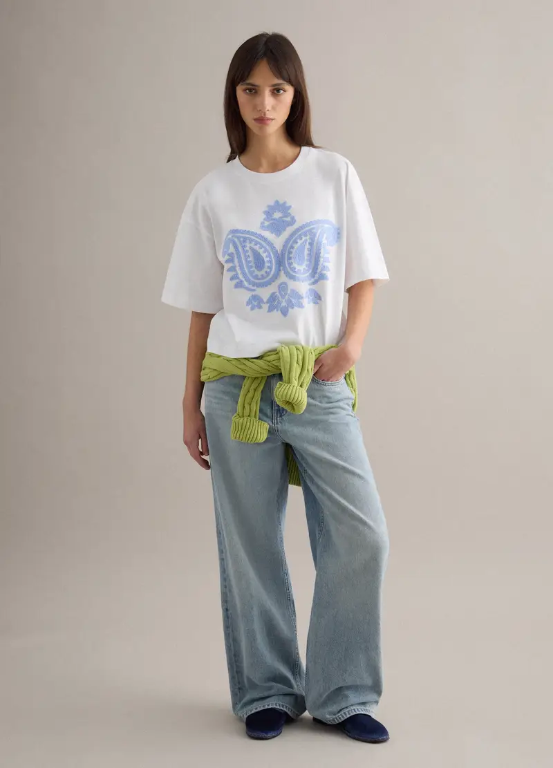 PIOMBO T-shirt Donna Bianco 4330498 miniatura 2