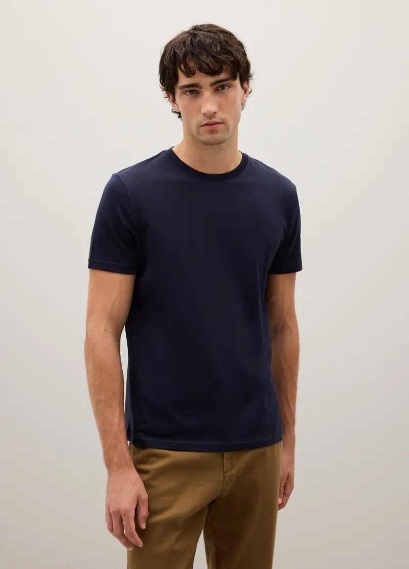 PIOMBO T-shirt Uomo Blu 1094039 miniatura 2