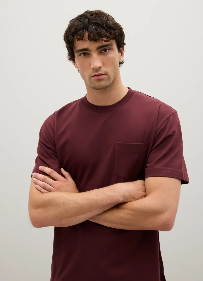 PIOMBO T-shirt Uomo Rosso 4328628