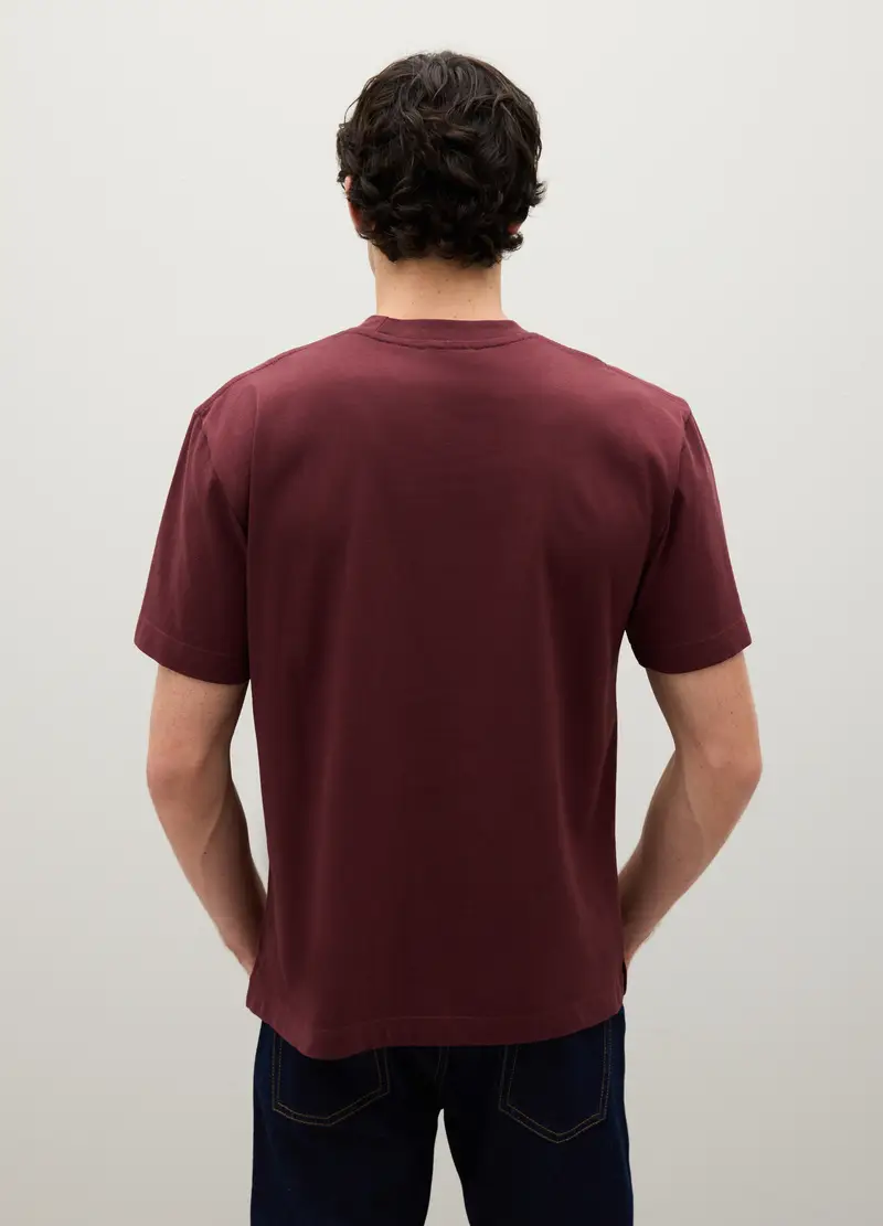 PIOMBO T-shirt Uomo Rosso 1526226 miniatura 3