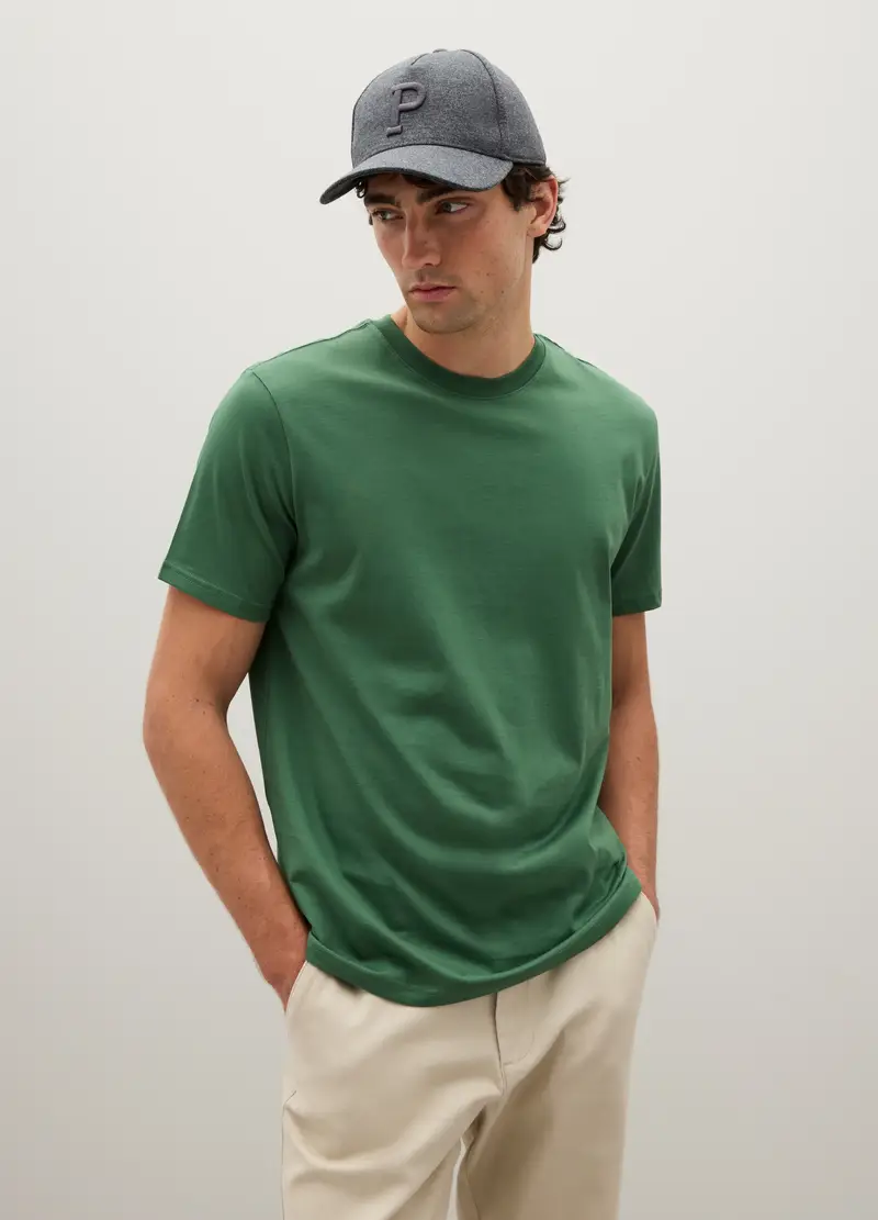 PIOMBO T-shirt Uomo Verde 3914986 miniatura 3
