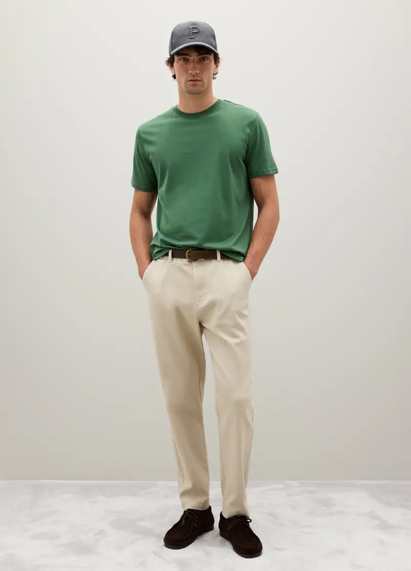 PIOMBO T-shirt Uomo Verde 4328626 miniatura 2