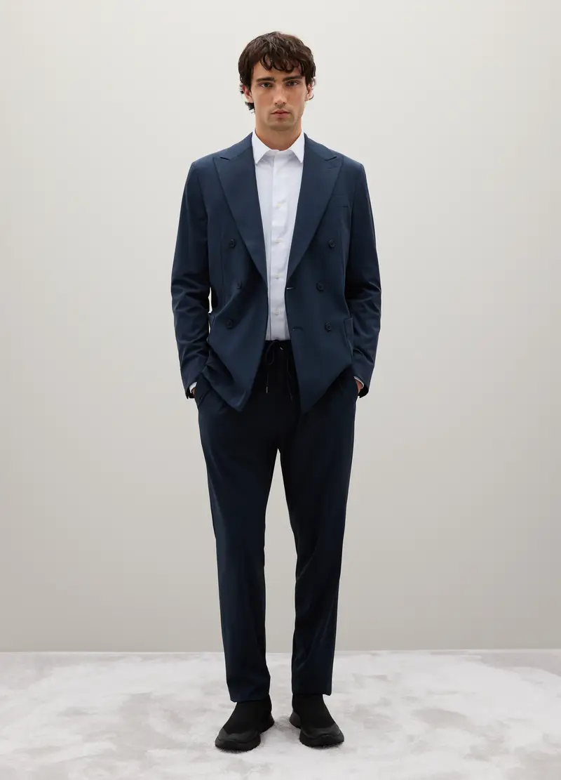 Piombo Tech Blazer Uomo Blu 3245152 miniatura 3