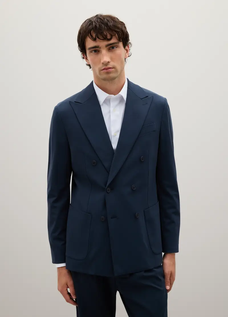 Piombo Tech Blazer Uomo Blu 3245152