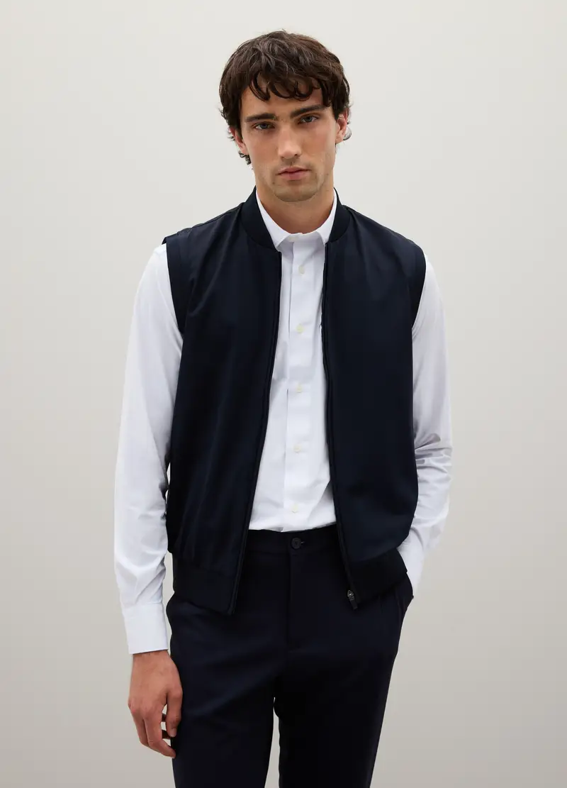 Piombo Tech Gilet Uomo Blu 4328725 miniatura 2