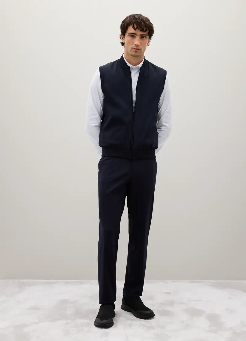 Piombo Tech Gilet Uomo Blu 4328725 miniatura 3