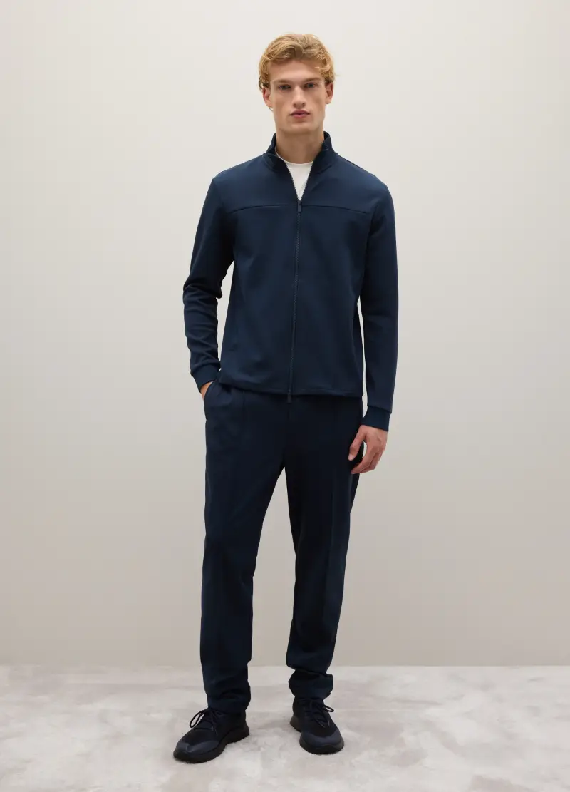 Pantaloni Blu Regular Fit, Uomo, Blu