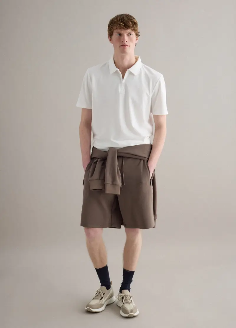 Piombo Tech Polo Uomo Bianco 4330362 miniatura 2