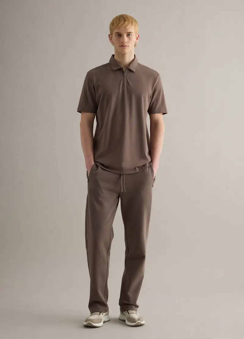 Piombo Tech Polo Uomo Marrone 4330364 miniatura 2