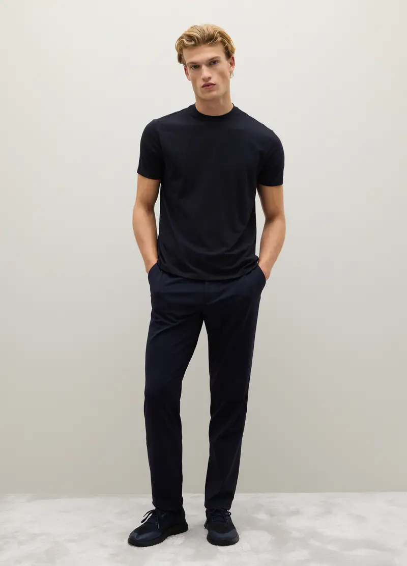 Piombo Tech T-shirt Uomo Blu 4328847 miniatura 2