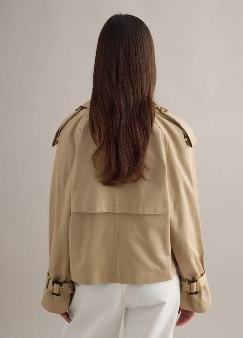 PIOMBO Trench Donna Beige 4329284 miniatura 3