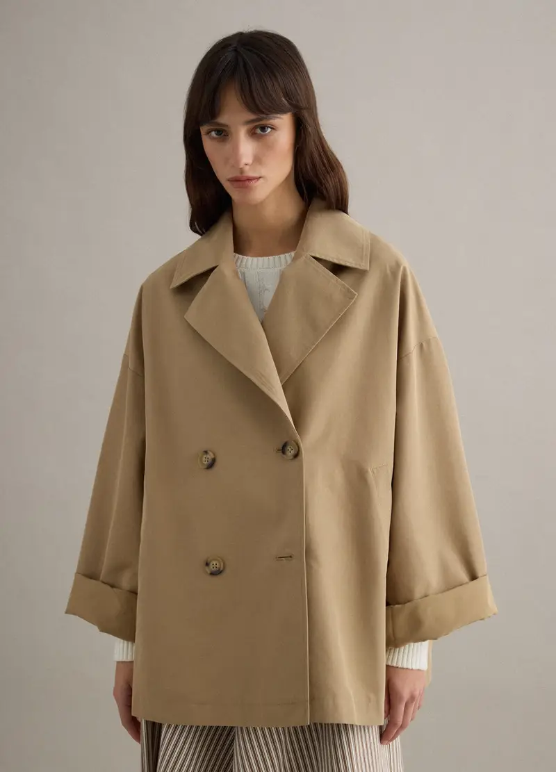 PIOMBO Trench Donna Beige 4329373 miniatura 2