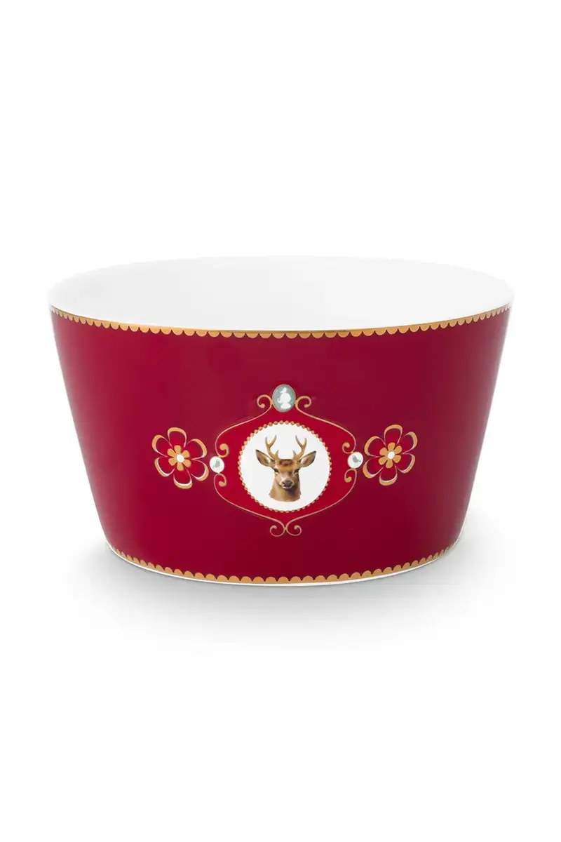 ciotolla Love Birds Medallion 15 cm colore rosso miniatura 2