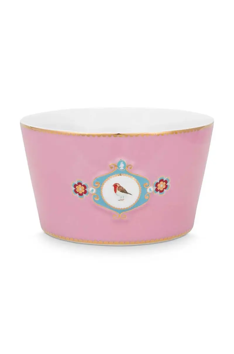set ciotole Love Birds Medallion pacco da 4 Rosa