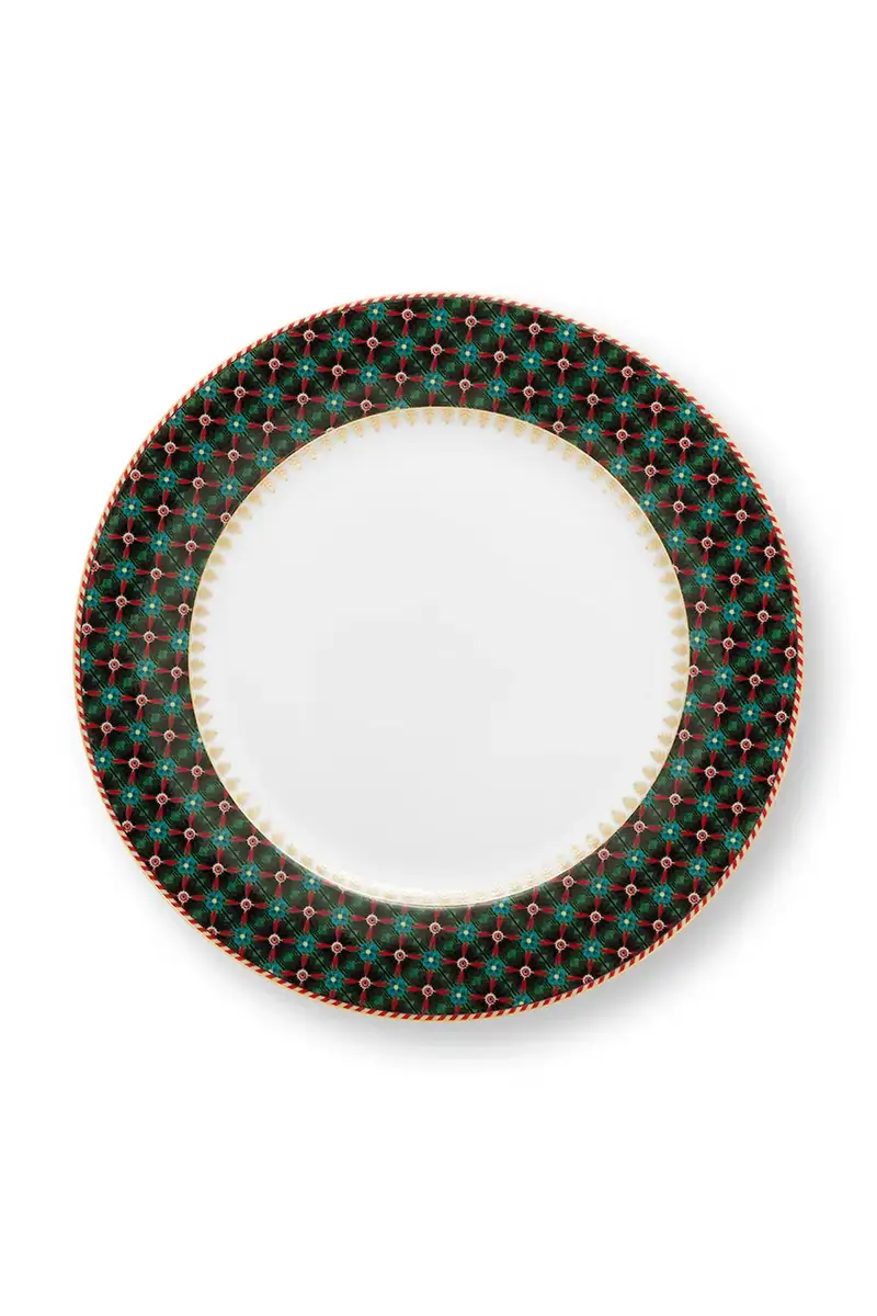 set piatti Clover Green pacco da 6 Multicolore