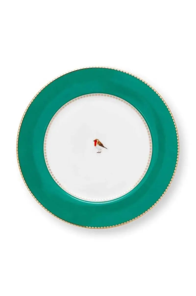 set piatti Love Birds pacco da 6 Verde
