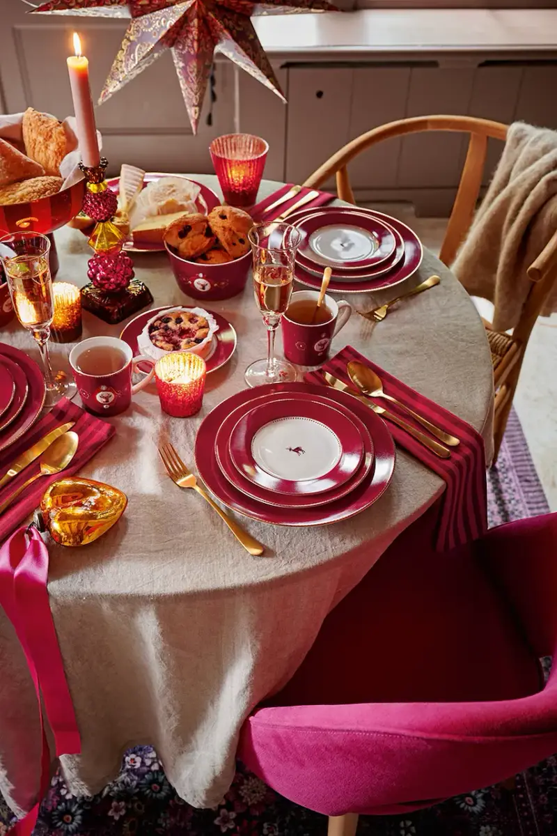 tazza Love Birds Medallion 300 ml colore rosso miniatura 3