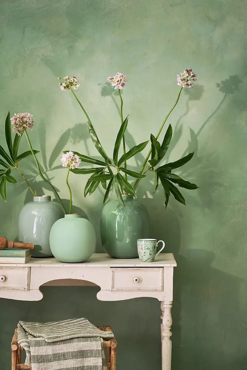 vaso decorativo Matt Bright Green Verde miniatura 3