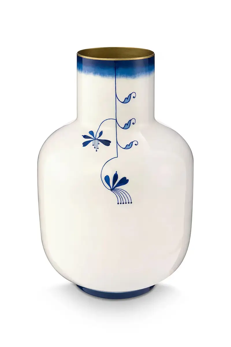 vaso decorativo The Blue Bird 20 x 30 cm Blu miniatura 2