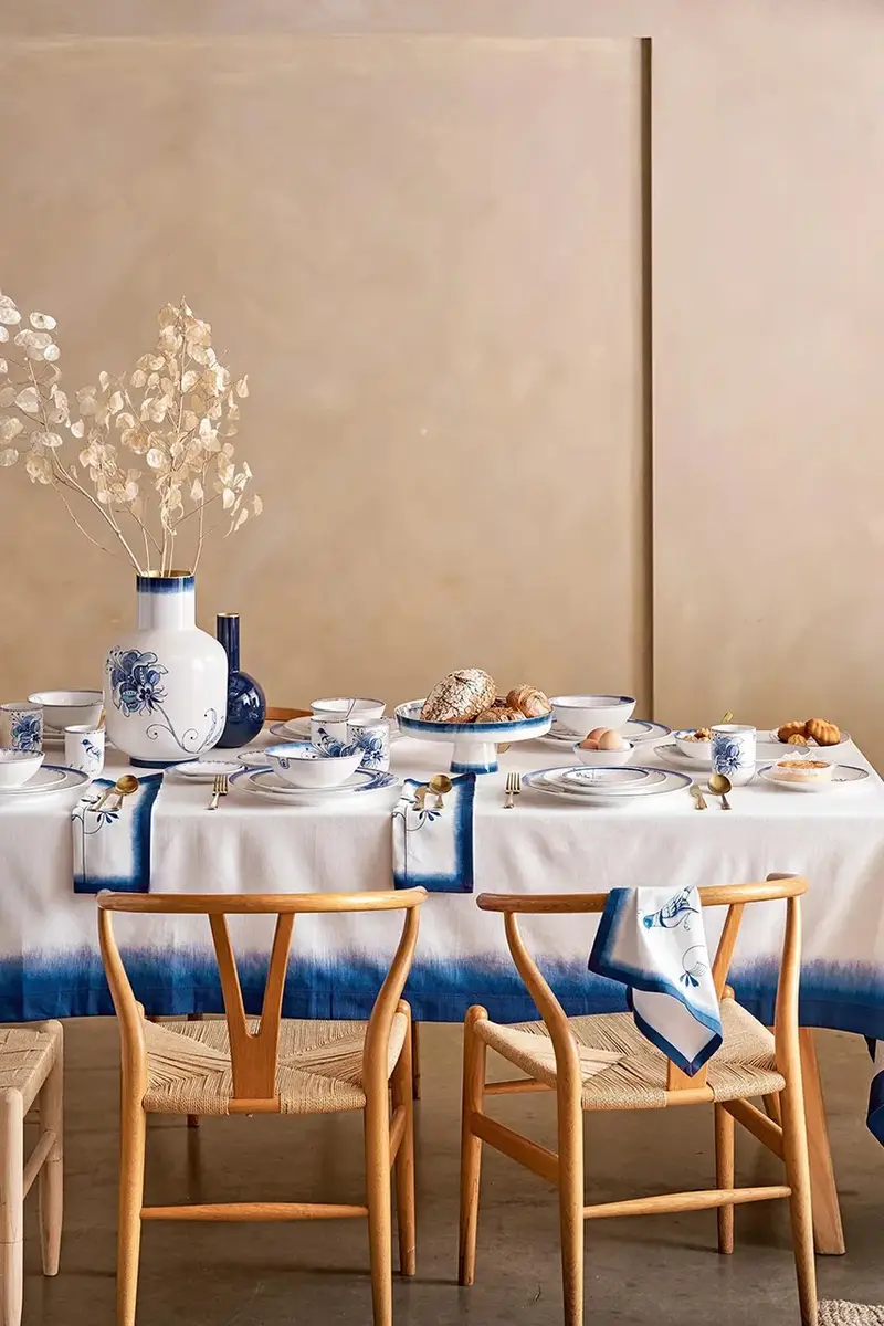 vaso decorativo The Blue Bird 20 x 30 cm Blu navy miniatura 3