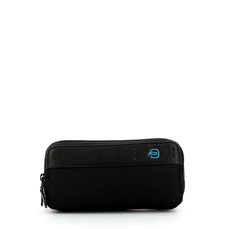 ASTUCCIO A TRE CERNIERE CON MANICO CHEVN CHEVRON/NERO AC2141P16