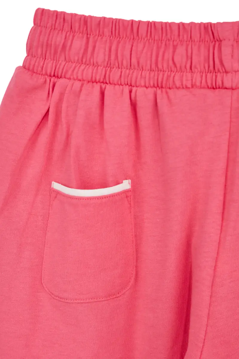 Completo bianco e rosa con stampa Love Pitt kids PT-G-SE-9045 [BIANCO miniatura 5