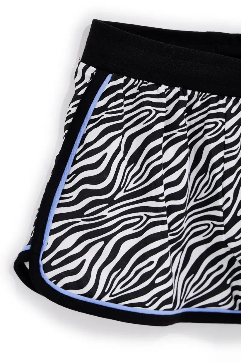 Completo nero e bianco fantasia zebrata Pitt kids PT-G-SE-9041 [BIANCO miniatura 4