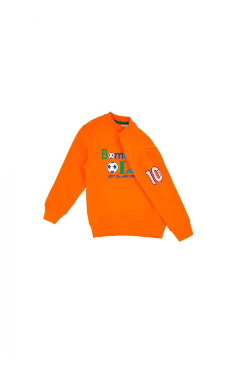 Felpa Pitt Kids 04024 Arancio [ARANCIO] miniatura 3