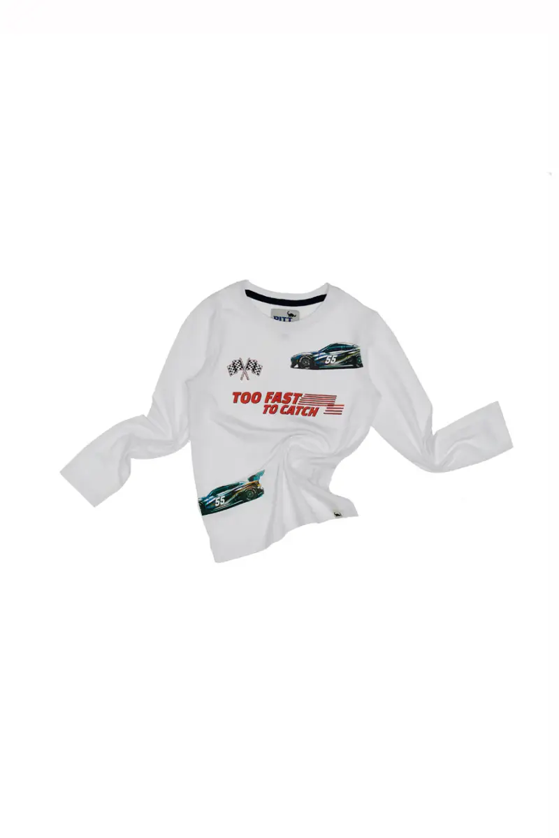 Maglietta Pitt Kids 04006 Bianca [BIANCO]