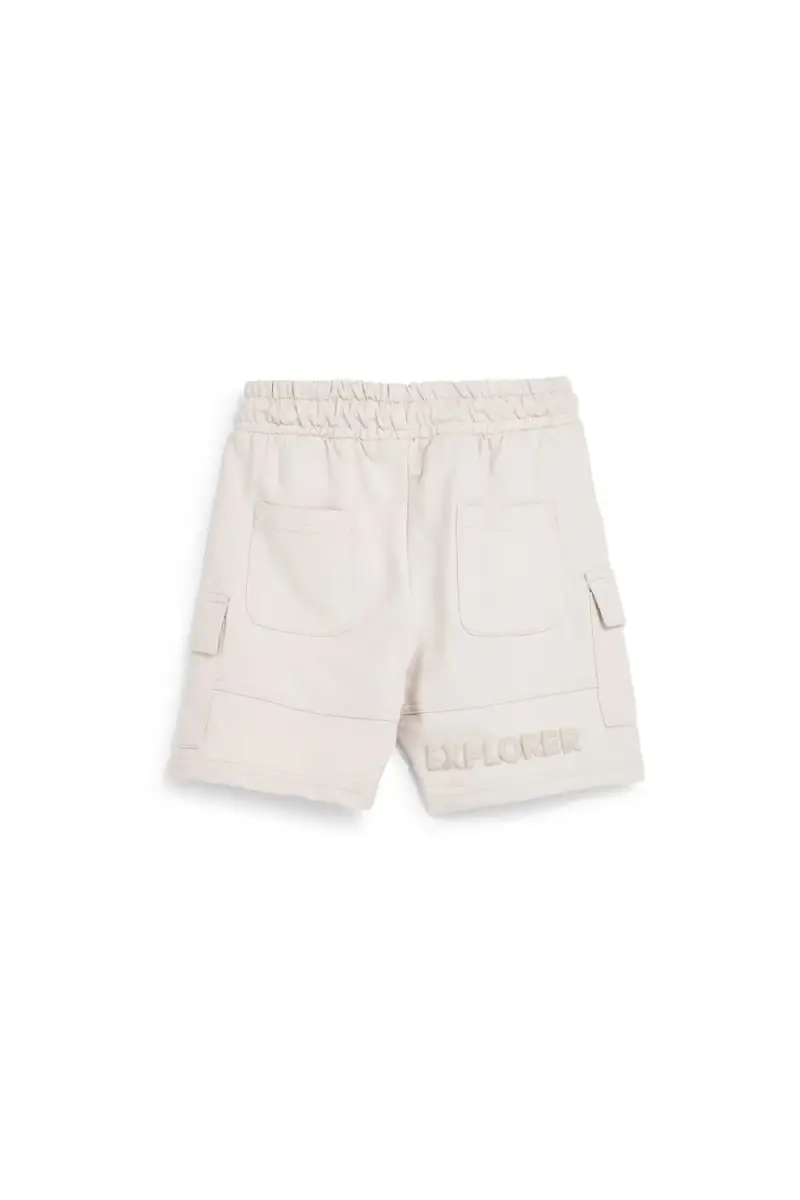 Pantaloncini beige con tasche cargo Pitt kids PT-B-S-9008 [BEIGE] miniatura 4