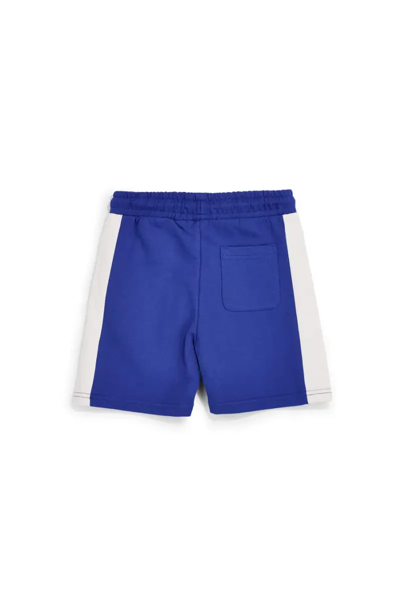 Pantaloncini blu con inserti bianchi Pitt kids PT-B-SH-9020 [BLU miniatura 3