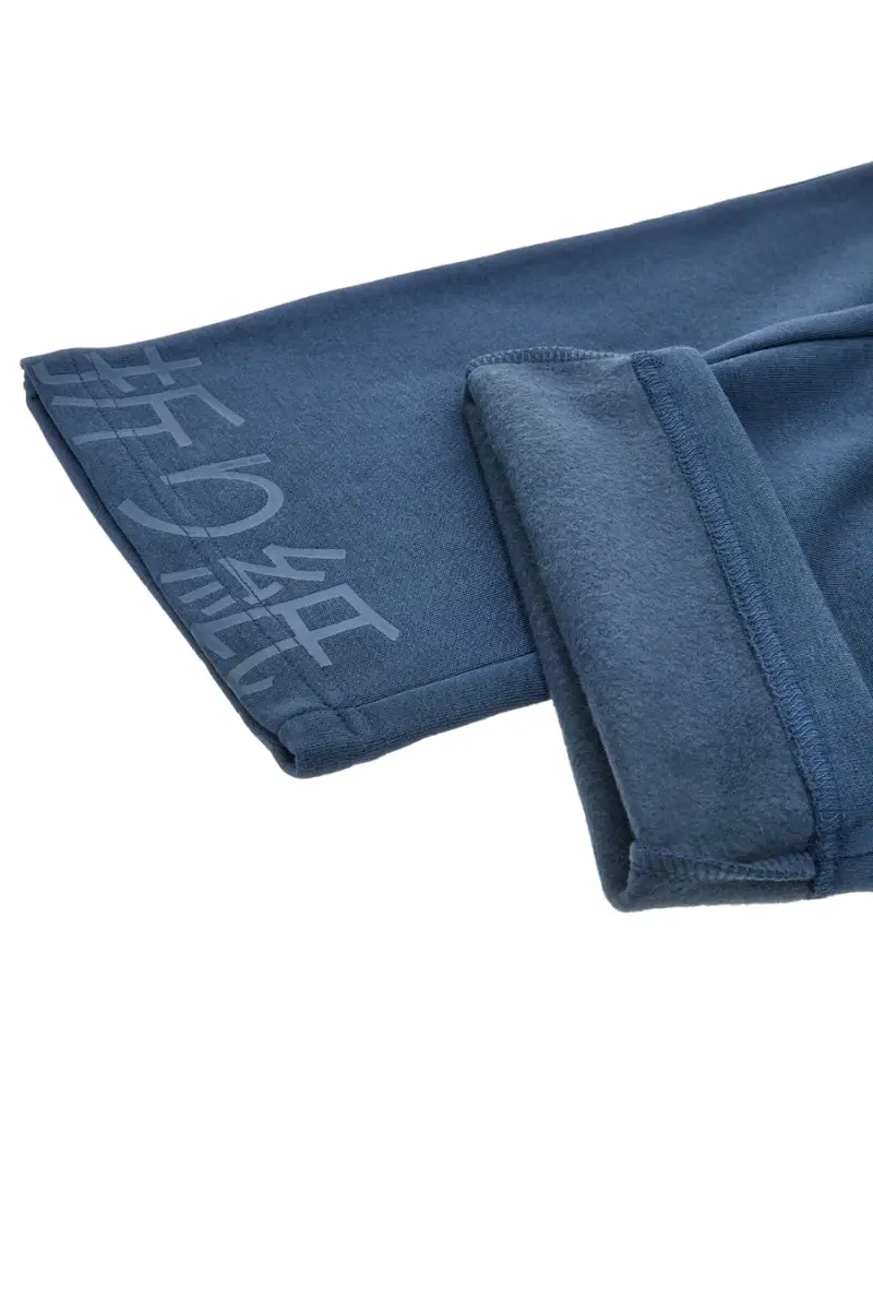 Pantaloni ampi blu con stampa origami Pitt Kids PT-KP-8014 [NAVY] miniatura 3