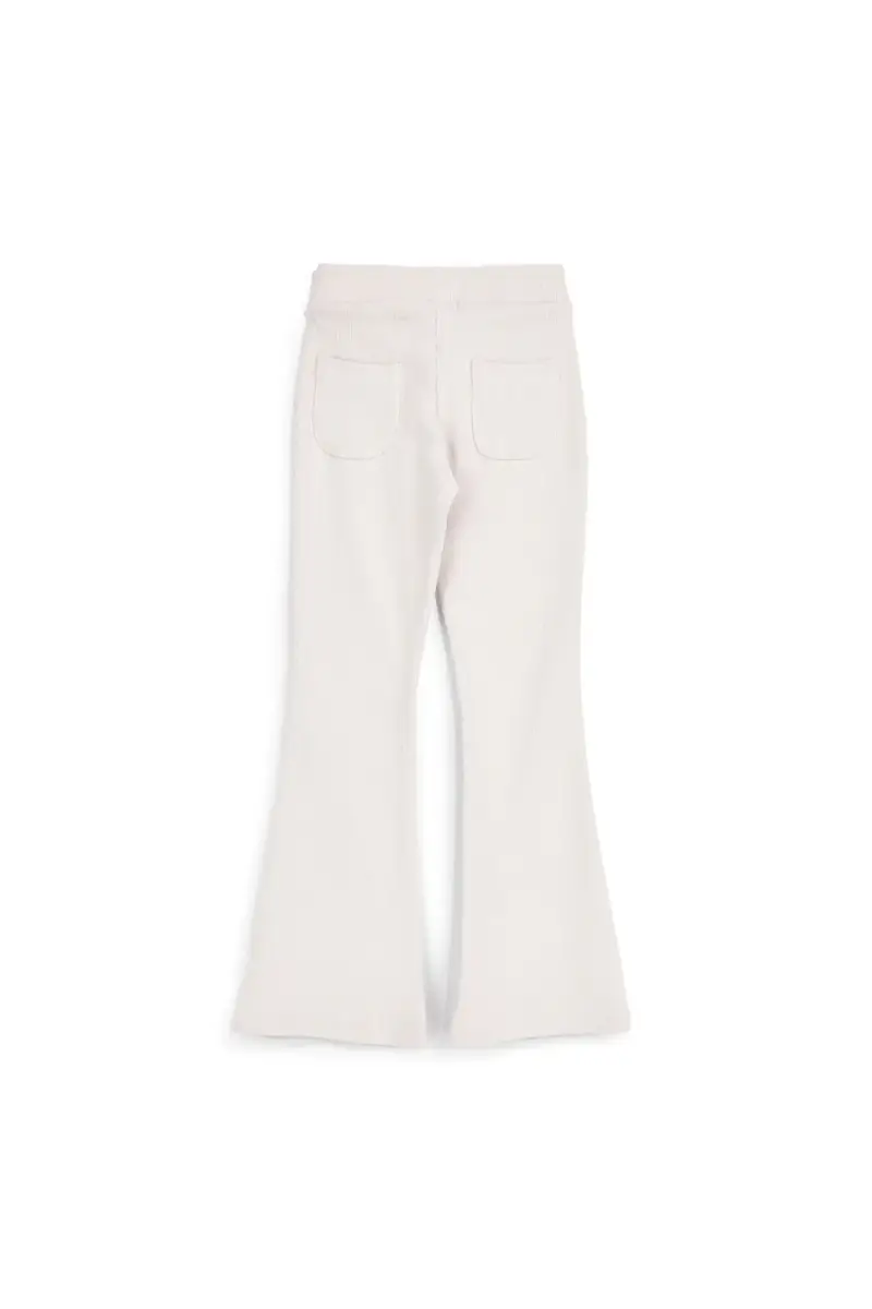 Pantaloni beige a costine a zampa Pitt kids PT-G-P-9056 [BEIGE] miniatura 3